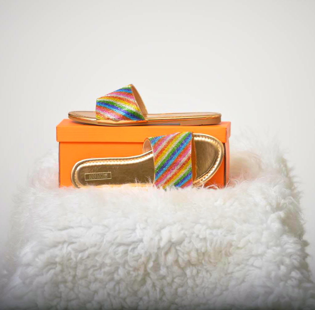 Rainbow Luxe Sandals